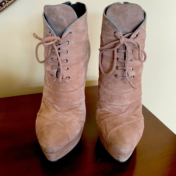 Prada Bambu suede booties Size 8 - Picture 2 of 12